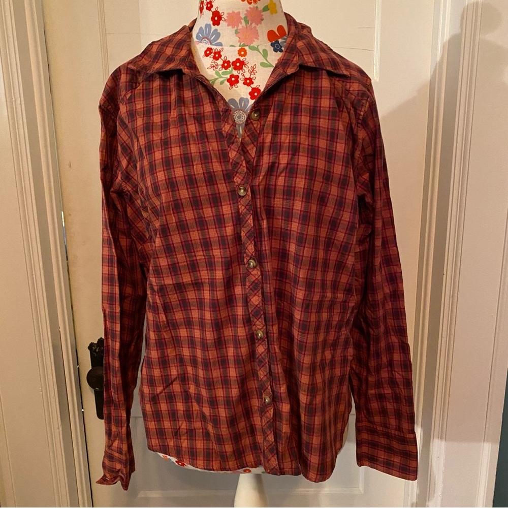 Fall Plaid Button-Down